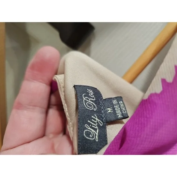 Lily-Rose Womens medium dress Pink/ White - Picture 3 of 7